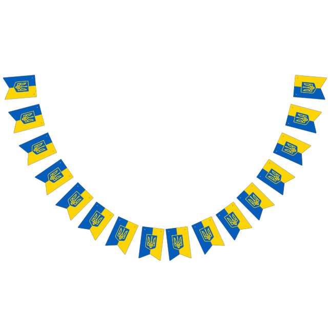 Ukraine, Ukrainian Bunting Flags (All)