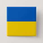 Ukraine (Ukrainian) Flag Button<br><div class="desc">Customizable World Flag Products - Please feel free to add your own text.</div>