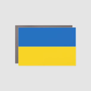 Ukraine (Ukrainian) Flag Car Magnet