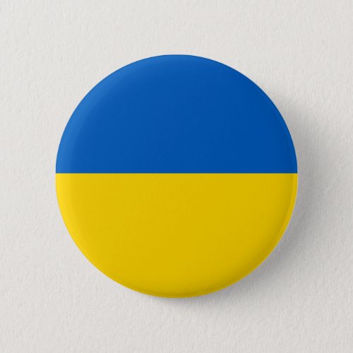 UKRAINE Ukrainian Flag Pinback Button