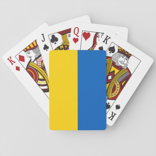 Ukraine Ukrainian Flag Playing Cards