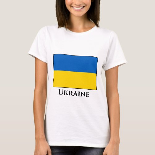 Ukraine Ukrainian Flag T_Shirt