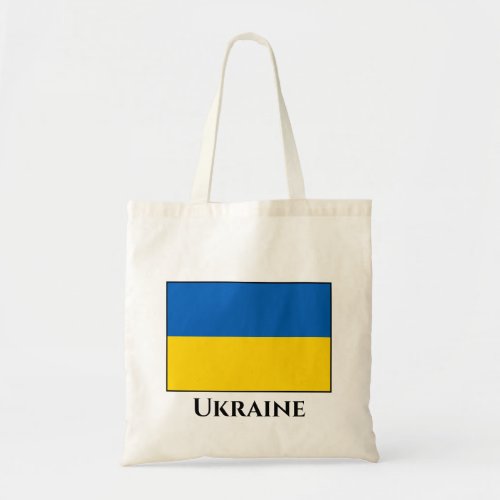 Ukraine Ukrainian Flag Tote Bag