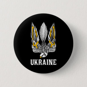 Ukraine Ukrainian Kiev Trysub Eastern Europe 3 Button