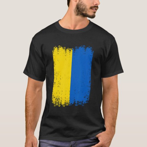Ukraine Ukrainian National Flag Patriotic Ukrainia T_Shirt
