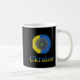Ukraine Ukrainians Sunflower Vintage Ukrainian Coffee Mug