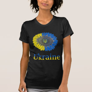 Ukraine Ukrainians Sunflower Vintage Ukrainian T-Shirt
