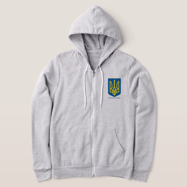 Ukraine, Volodymyr Zelensky Hoodie (Laydown)