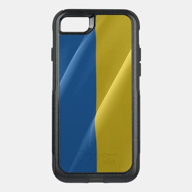 Ukraine Waving Flag - Otterbox iPhone Case (Back)