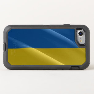 Ukraine Waving Flag - OtterBox Defender iPhone SE/8/7 Case