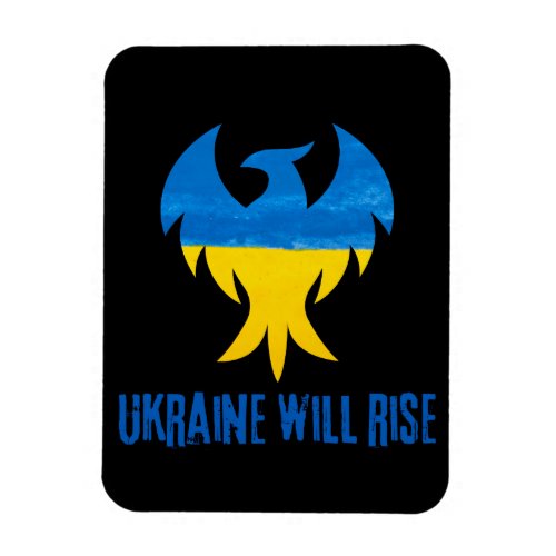 Ukraine Will Rise Phoenix  Magnet