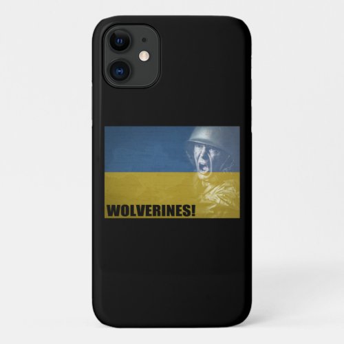 Ukraine Wolverines  iPhone 11 Case