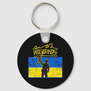 Ukraine  Wolverines  Keychain