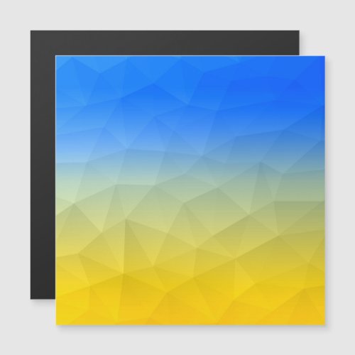 Ukraine yellow blue geometric mesh pattern