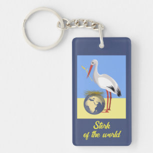 Ukraine " yellow blue" peace colorful keychain