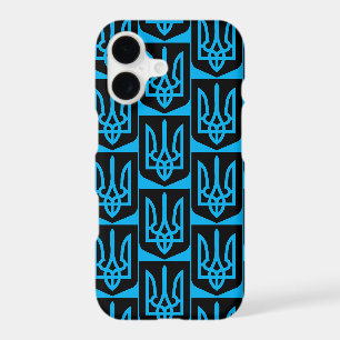 Ukraine's Tryzub Contemporary Graphic Emblem iPhone 17 Case