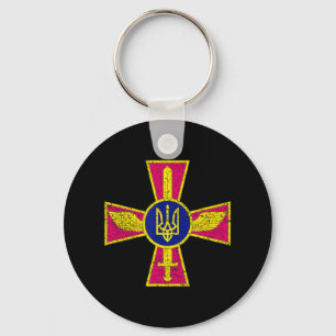 UKRAINIAN AIR FORCE EMBLEM UKRAINE ARMED FORCES UA KEYCHAIN