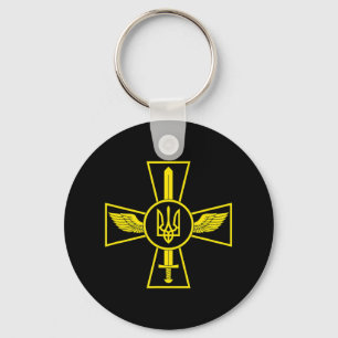UKRAINIAN AIR FORCE EMBLEM UKRAINE ARMED FORCES UA KEYCHAIN