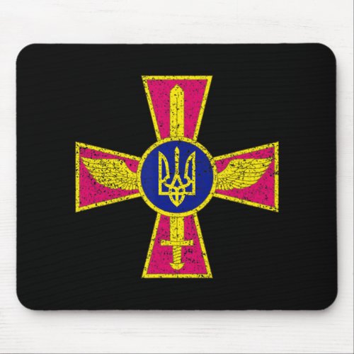 UKRAINIAN AIR FORCE EMBLEM UKRAINE ARMED FORCES UA MOUSE PAD