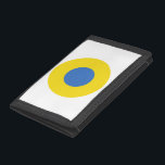 Ukrainian Air Force Roundel Tri-fold Wallet<br><div class="desc">Ukrainian Air Force Roundel Wallet</div>