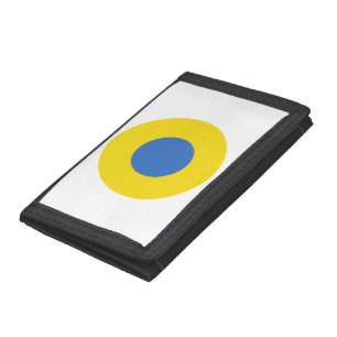 Ukrainian Air Force Roundel Trifold Wallet