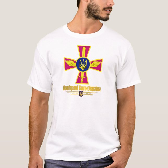Ukrainian Air Force T-Shirt (Front)
