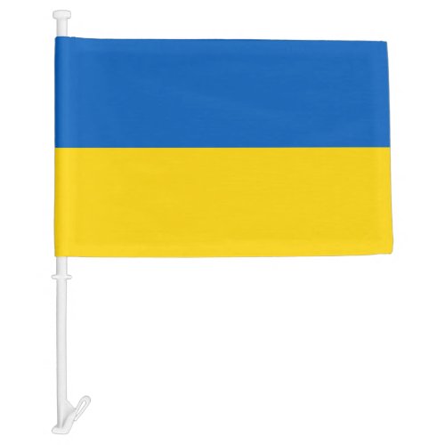 Ukrainian Car Flag