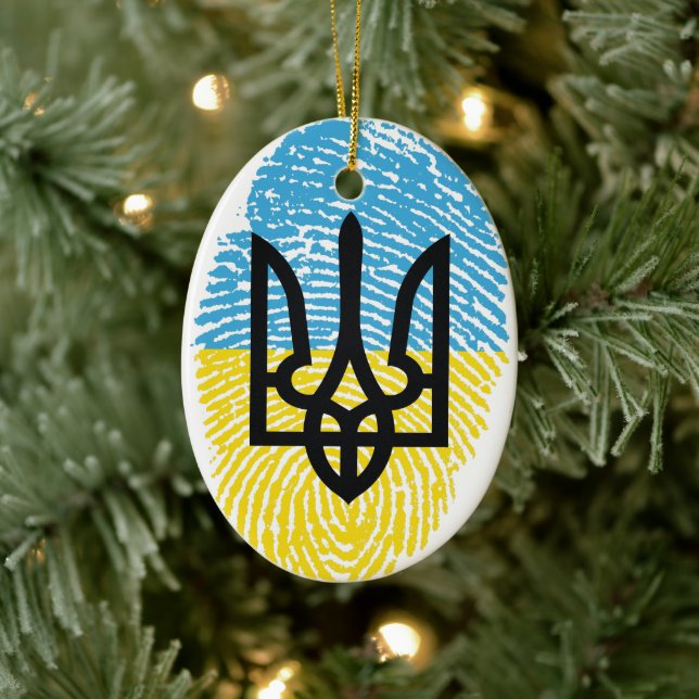 Ukrainian Ceramic Ornament (Tree)
