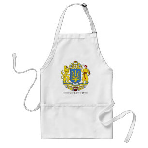 Ukrainian Coat of Arms Adult Apron