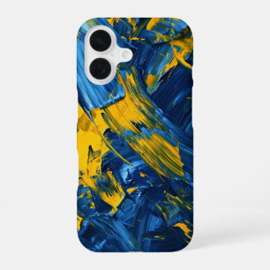 Ukrainian Colors Abstract _ iphone case 
