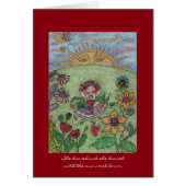 Ukrainian Dancer, Until the Sun Went Down Folk Art (Front)