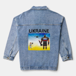 Ukrainian Drone Dominance  Denim Jacket