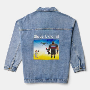 Ukrainian Drone Dominance  Denim Jacket