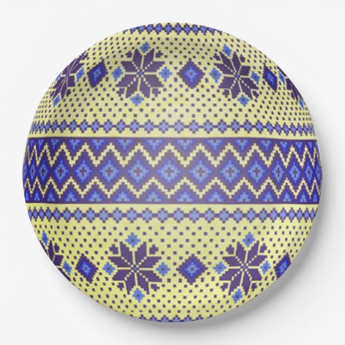  Ukrainian Easter Egg Pysanka Paper Plates