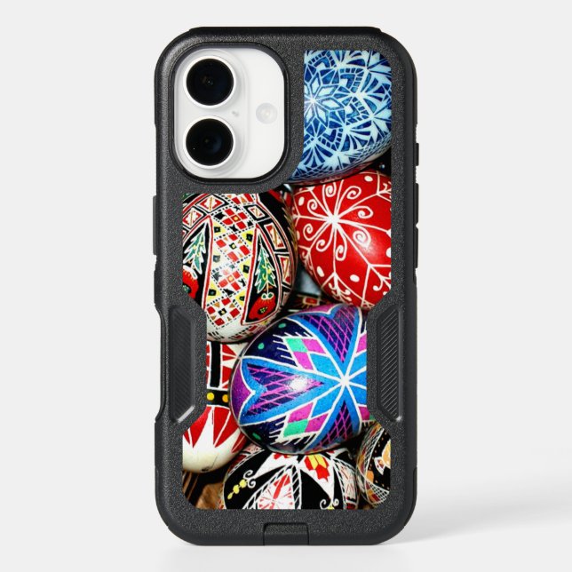 Ukrainian Easter Eggs Otterbox iPhone Case (Back)