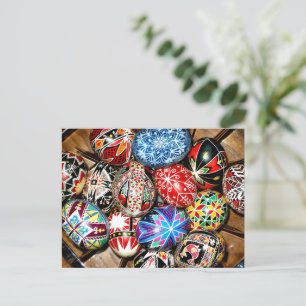 Ukrainian Easter Eggs Postcard