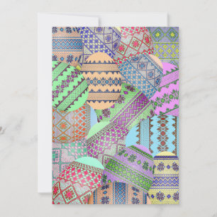 Ukrainian Easter Eggs (Pysanky) Invitation