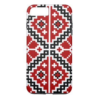 Ukrainian Embroidery Iphone 8 Plus/7 Plus Case by biutiful at Zazzle
