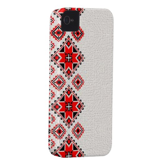 Ukrainian embroidery Case-Mate iPhone case (Back/Right)