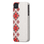 Ukrainian embroidery Case-Mate iPhone case (Back Left)