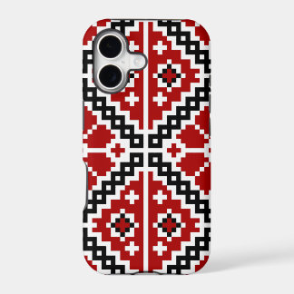 Ukrainian embroidery iPhone 17 case