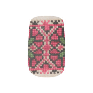 Ukrainian Embroidery Minx Nail Wraps