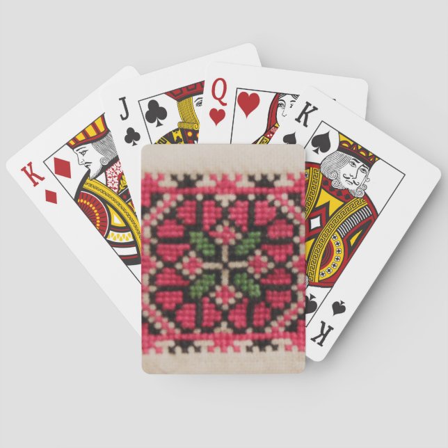 Ukrainian Embroidery Poker Cards (Back)