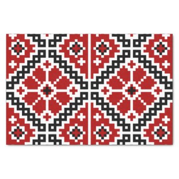 Ukrainian Embroidery Tissue Paper by biutiful at Zazzle