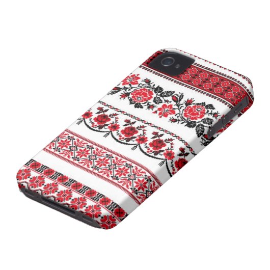 UKrainian ethnic pattern Case-Mate iPhone Case (Bottom)
