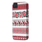 UKrainian ethnic pattern Case-Mate iPhone Case (Back Left)