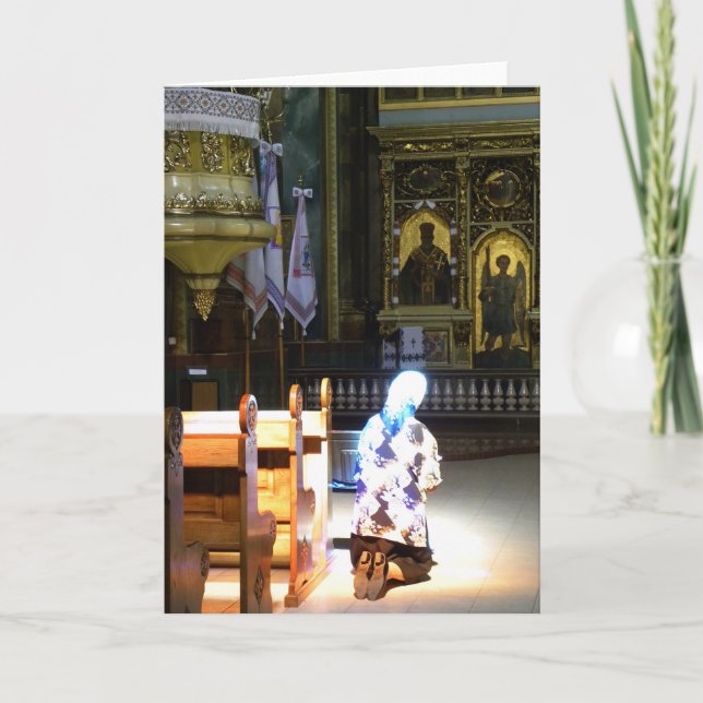 Ukrainian Faith Holiday Card (Front)