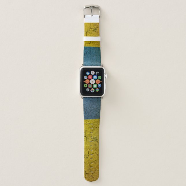 Ukrainian flag apple watch band (Front)