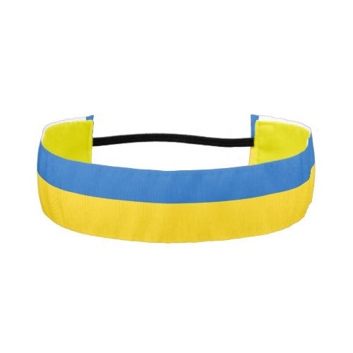 Ukrainian flag  athletic headband