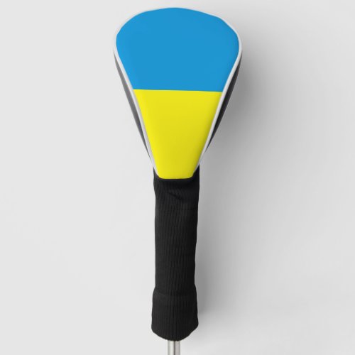 Ukrainian Flag Blue and Yellow Golf Head Cover